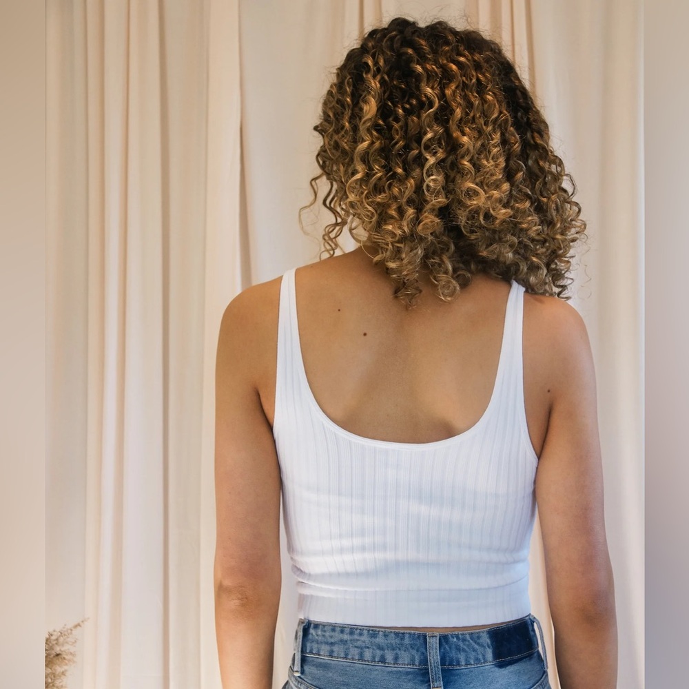 Cleo Ribbed Knit Tank - Picture 2 of 3
